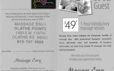 MASSAGE ENVY DISCOUNT!!!