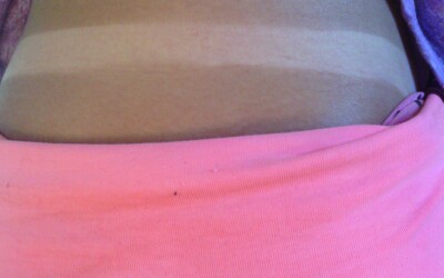 Look at Her Tan lines!!!!!