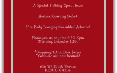 Holiday Party MONDAY NIGHT!